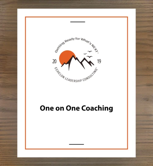 One on One Coaching - service